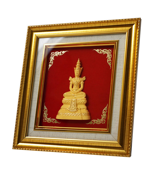 กรอบเรียบรูปพระแก้วมรกตฤดูร้อน